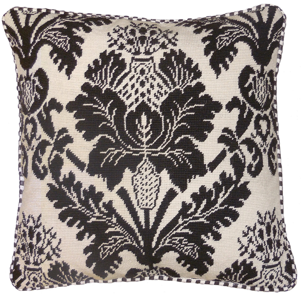 Abstract Symmetry - Needlepoint Pillow 19x19