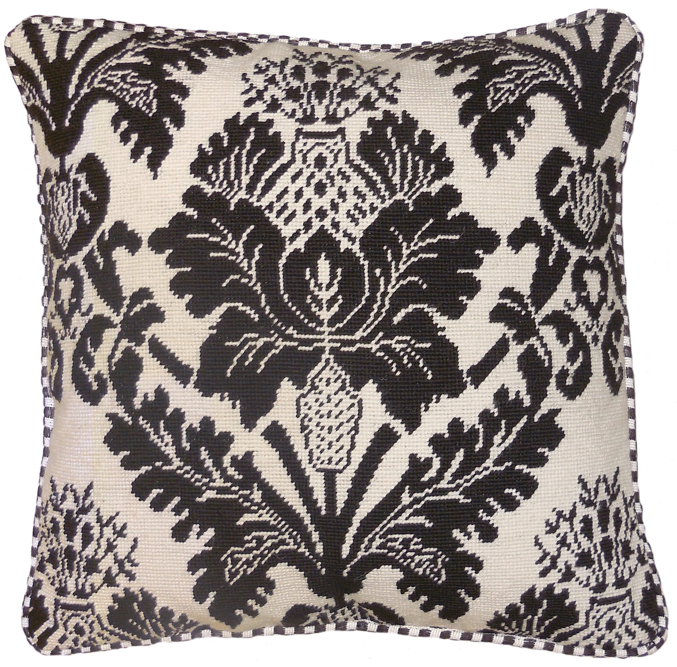 Abstract Symmetry - Needlepoint Pillow 19x19 – Deluxe Pillows