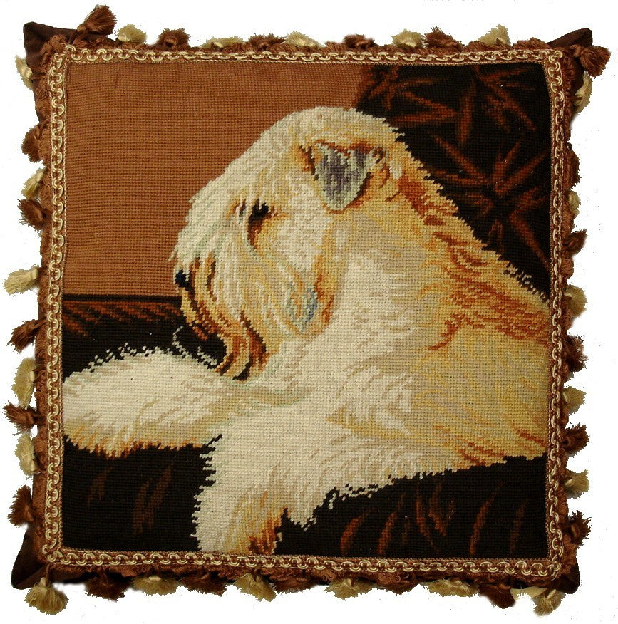 Wheaton - 18" x 18" needlepoint pillow